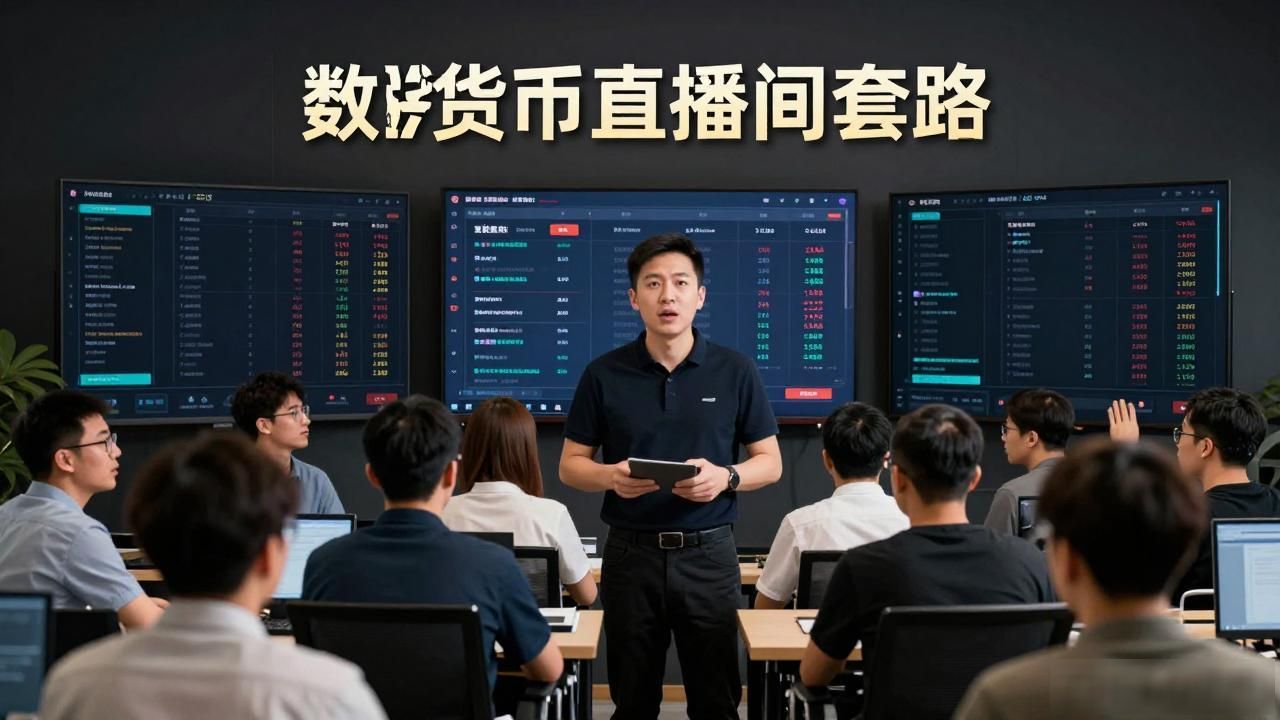 直播间虚假投资骗局_高收益陷阱直播间识别_数字货币直播间套路