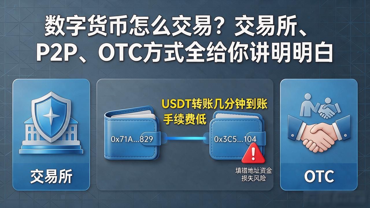数字货币交易方式有哪些_数字货币的交易方式_P2P转账与OTC场外交易风险对比