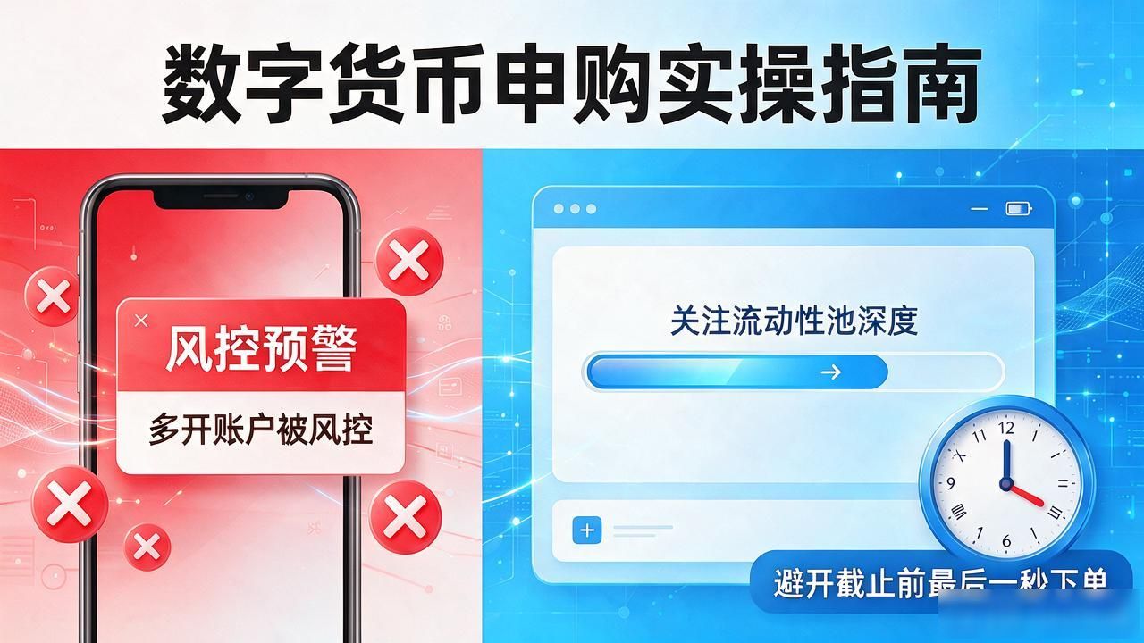 数字货币中签率提升技巧_数字货币怎么中签啊_TGE申购流程避坑指南
