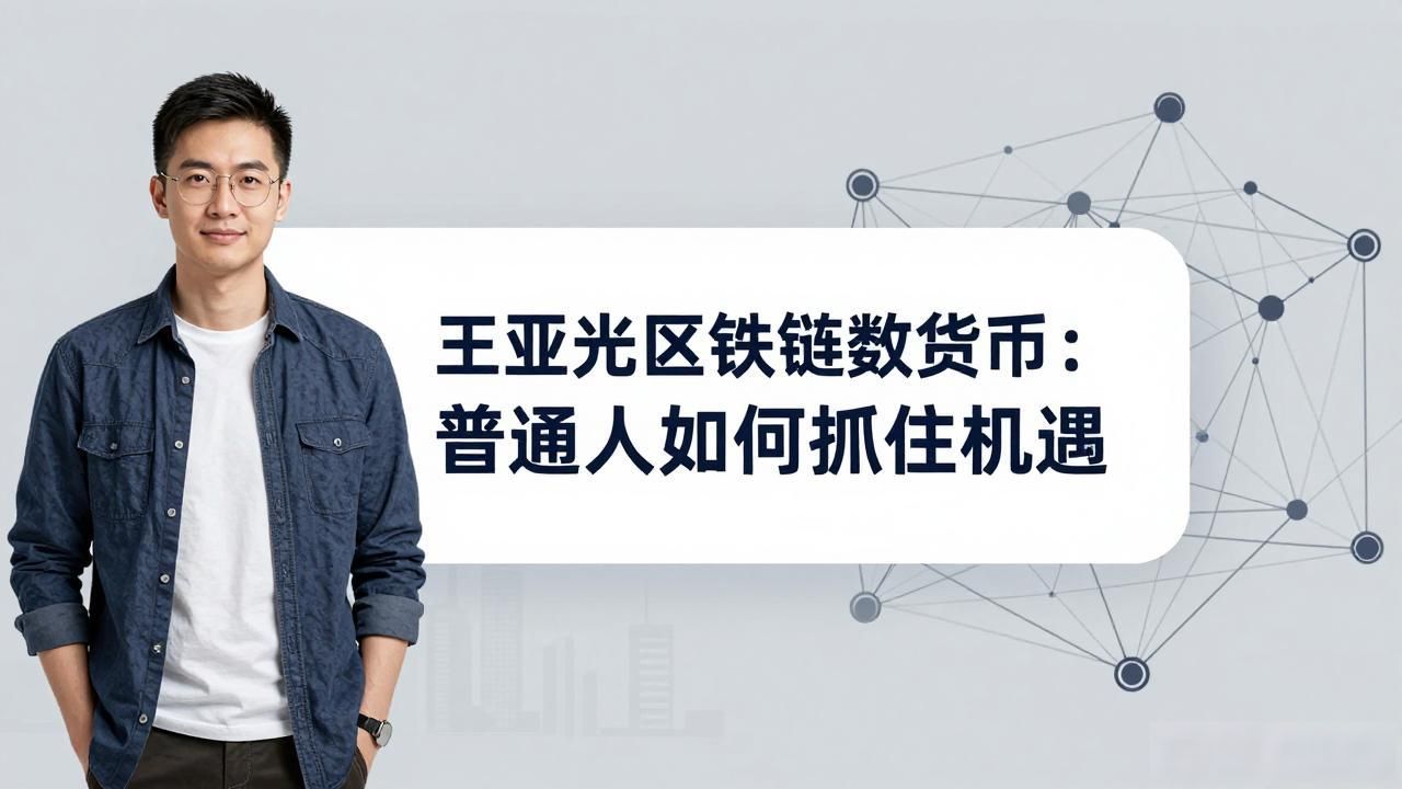 王亚光区块链数字货币：普通人如何抓住机遇