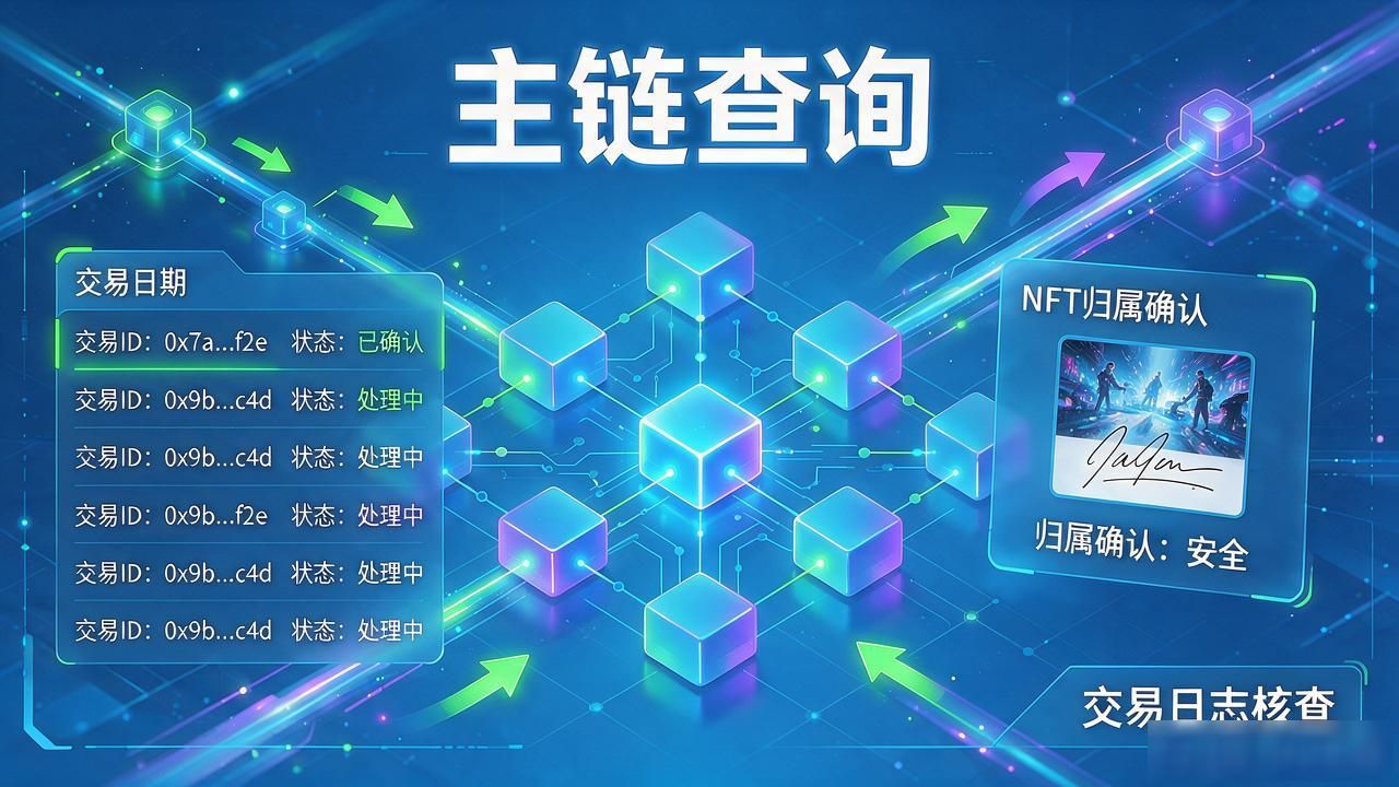 怎么查询数字货币主链 区块链主链查询方法 用区块浏览器查主链交易确认数_数字货币主链查询