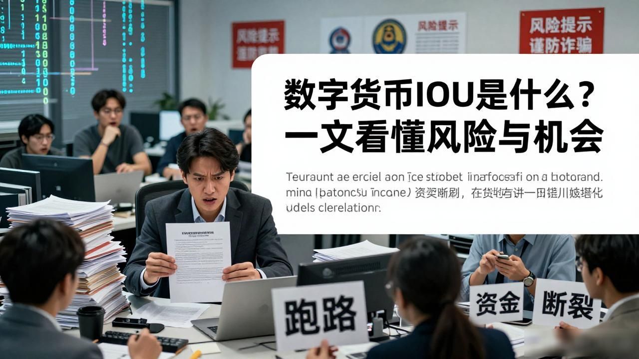 数字货币IOU是什么？一文看懂风险与机会
