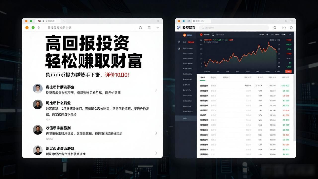 投资高收益陷阱_数字货币受害_数字货币理财平台骗局