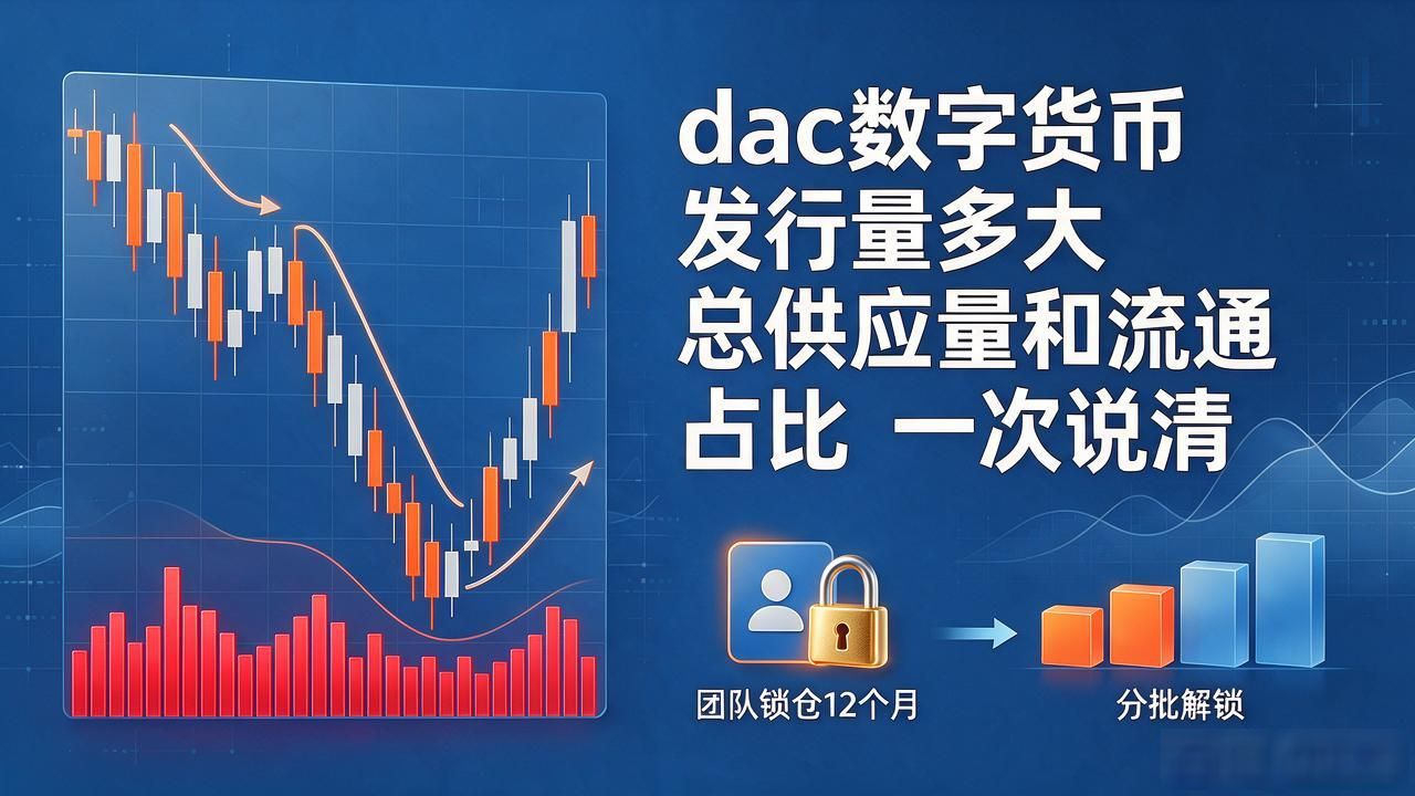 dac数字货币发行量多大 总供应量和流通占比一次说清