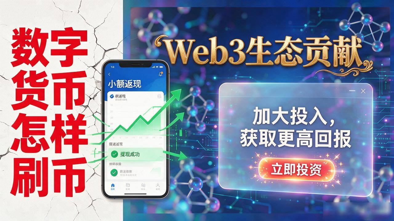 搜"数字货币怎样刷币"先别动手，我花了八千才明白的真相