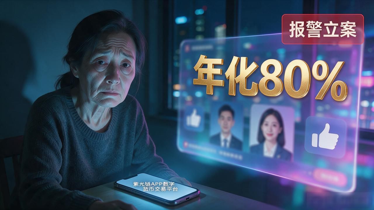 紫光链APP数字货币交易平台靠谱吗？一个老记者的拆底