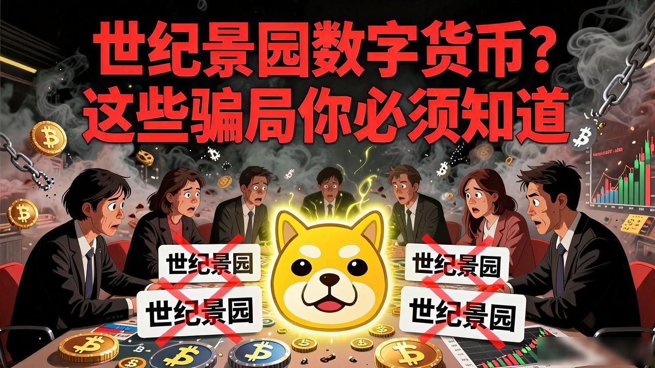 虚假数字货币骗局_金融风险防范_世纪景园数字货币
