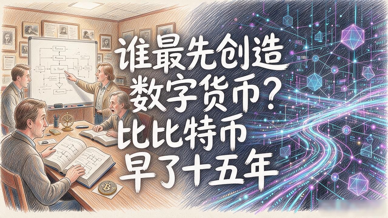 数字货币起源时间线_谁最先创造数字货币_中本聪之前的先驱者