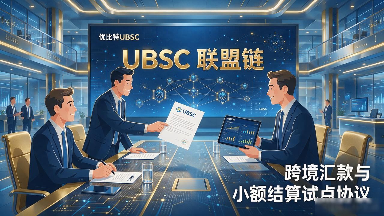 UBSC联盟链合作试点商业闭环_优比特ubsc数字货币的前景如何_UBSC去中心化金融跨境支付落地空间
