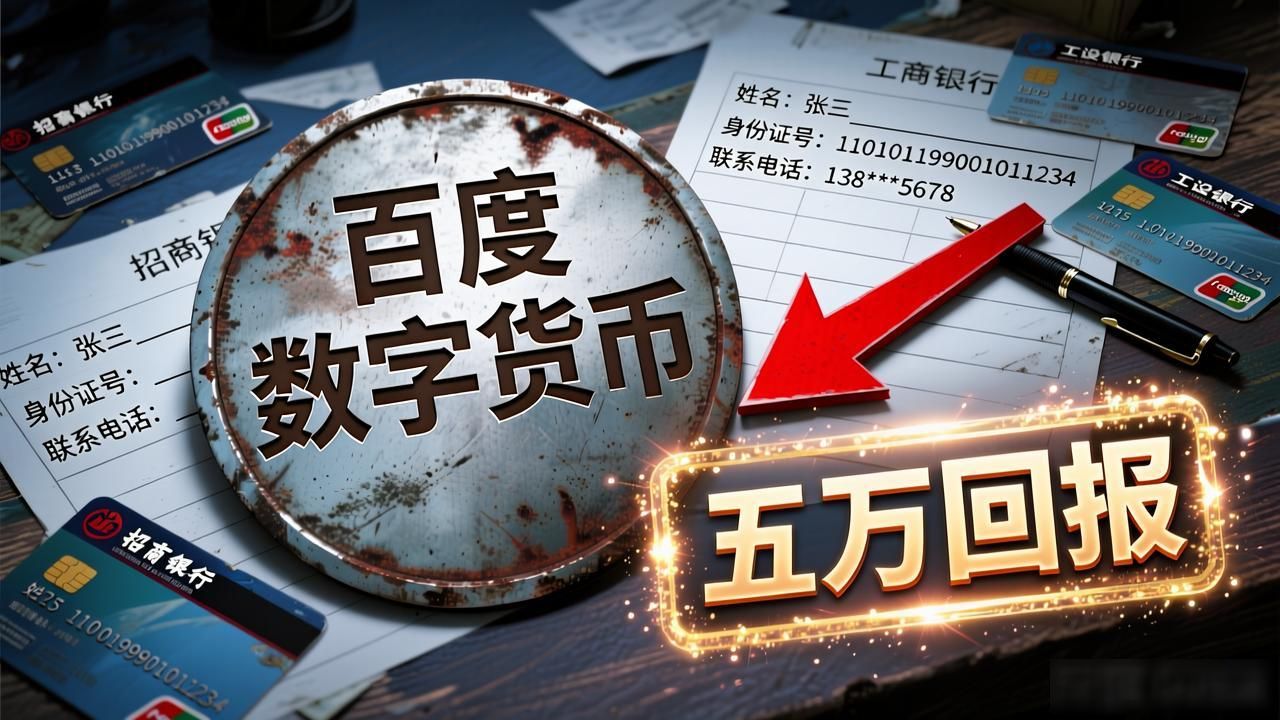 百度数字货币真相：警惕"五万回报"投资陷阱