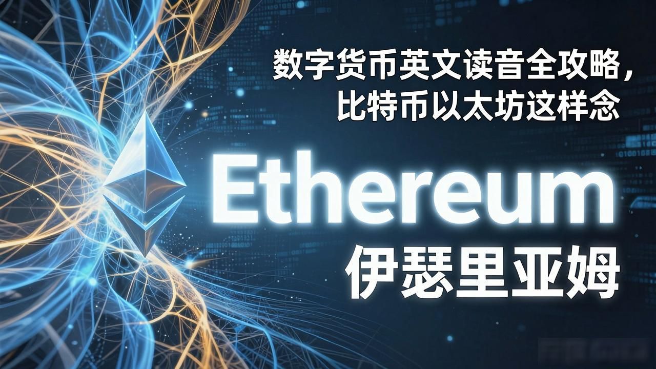 数字货币英文读音全攻略，比特币以太坊这样念
