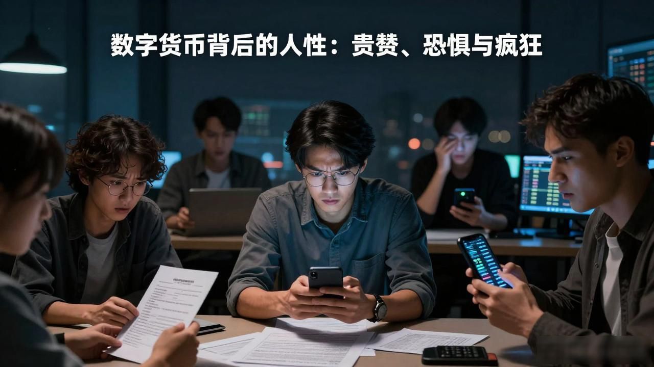数字货币背后的人性：贪婪、恐惧与疯狂