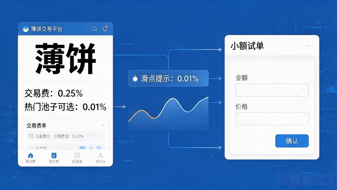 薄饼数字货币交易怎么操作？手续费滑点LP收益一次讲明白