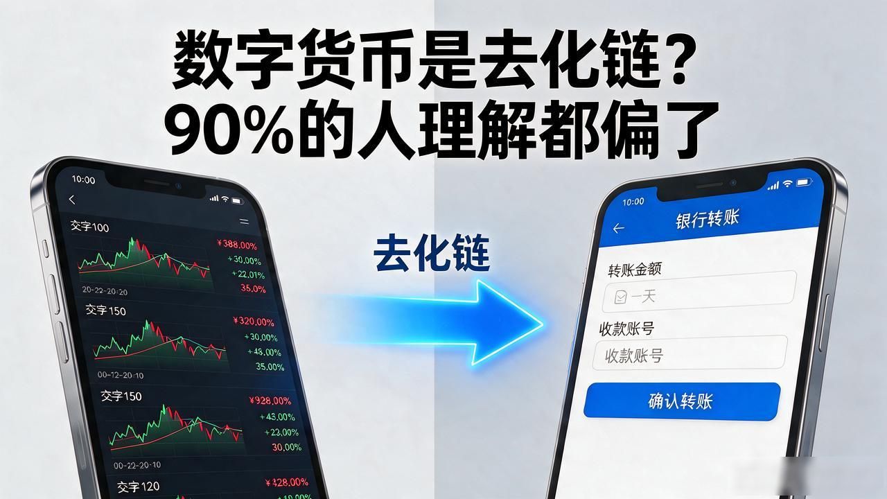 数字货币是去化链_数字货币去中心化核心逻辑解析_去化链如何重构信任机制