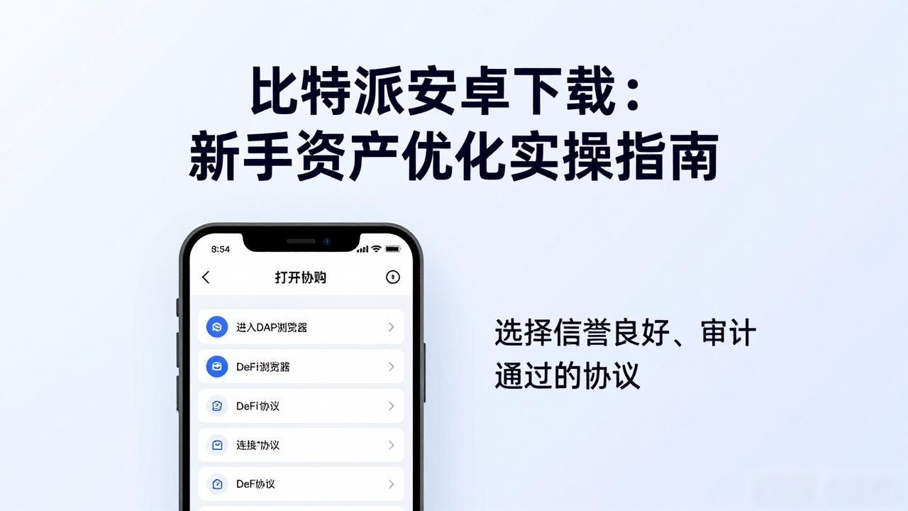 比特派私钥自主管理保障资产安全_比特派安卓版优化数字货币资产_如何通过比特派安卓版下载进行资产优化?