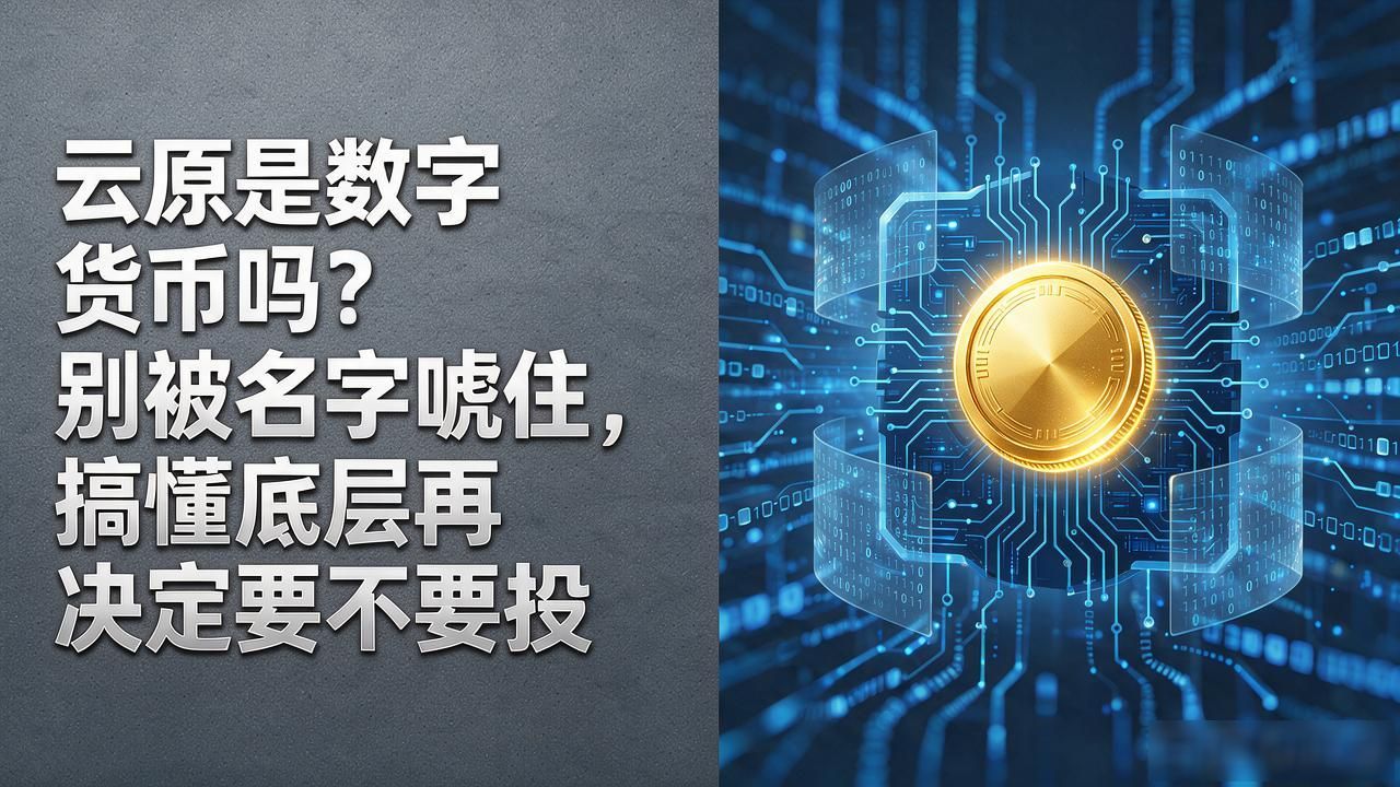 云原是数字货币吗？别被名字唬住，搞懂底层再决定要不要投