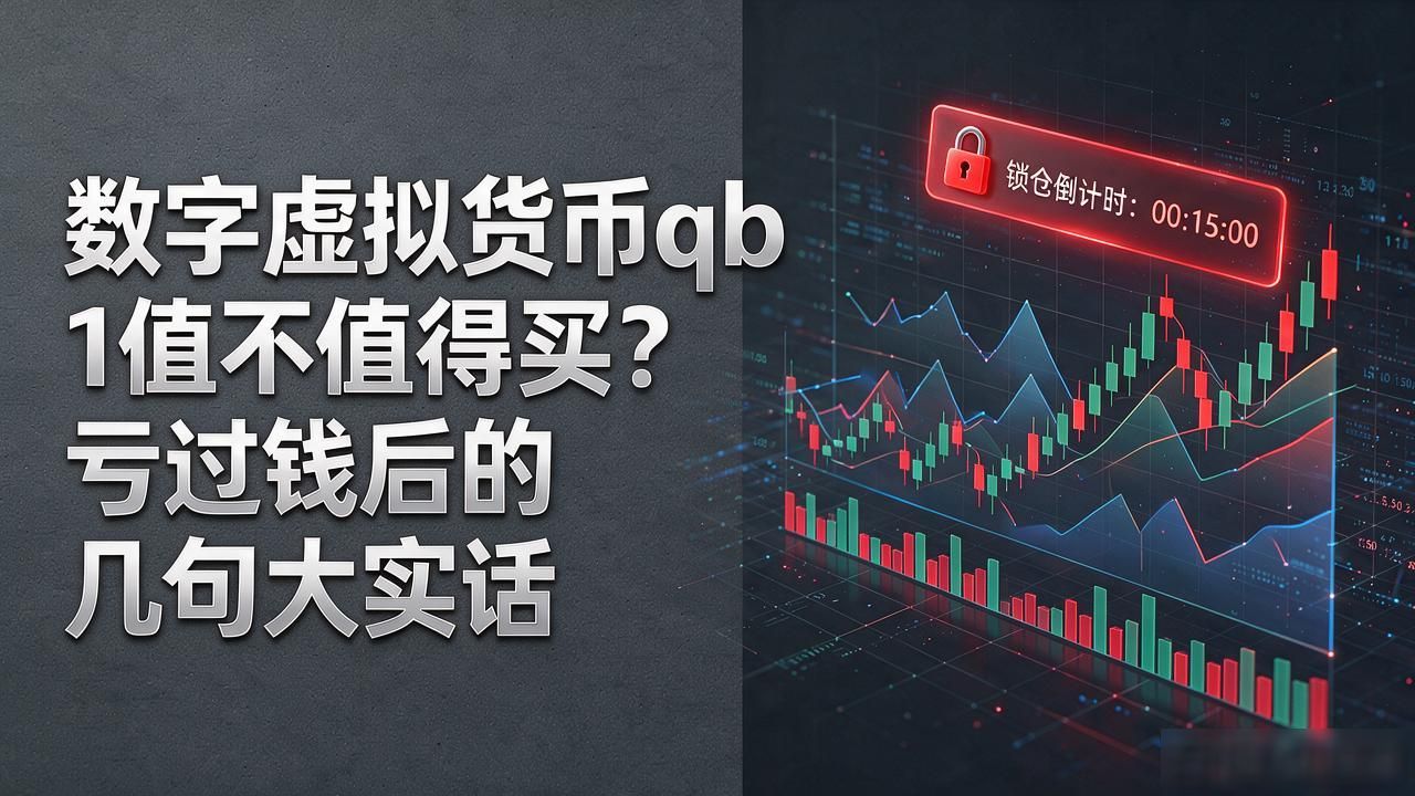 数字虚拟货币qb 1值不值得买？亏过钱后的几句大实话