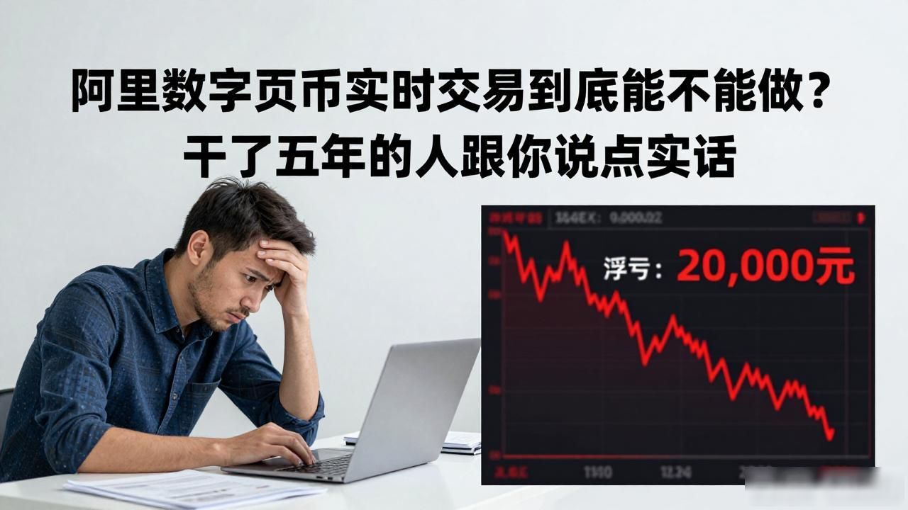 阿里数字货币实时交易到底能不能做？干了五年的人跟你说点实话