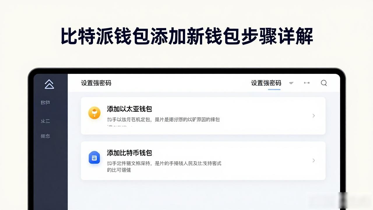 比特派APP添加数字钱包_比特派创建新钱包操作_用户分享:比特派钱包添加钱包的经历
