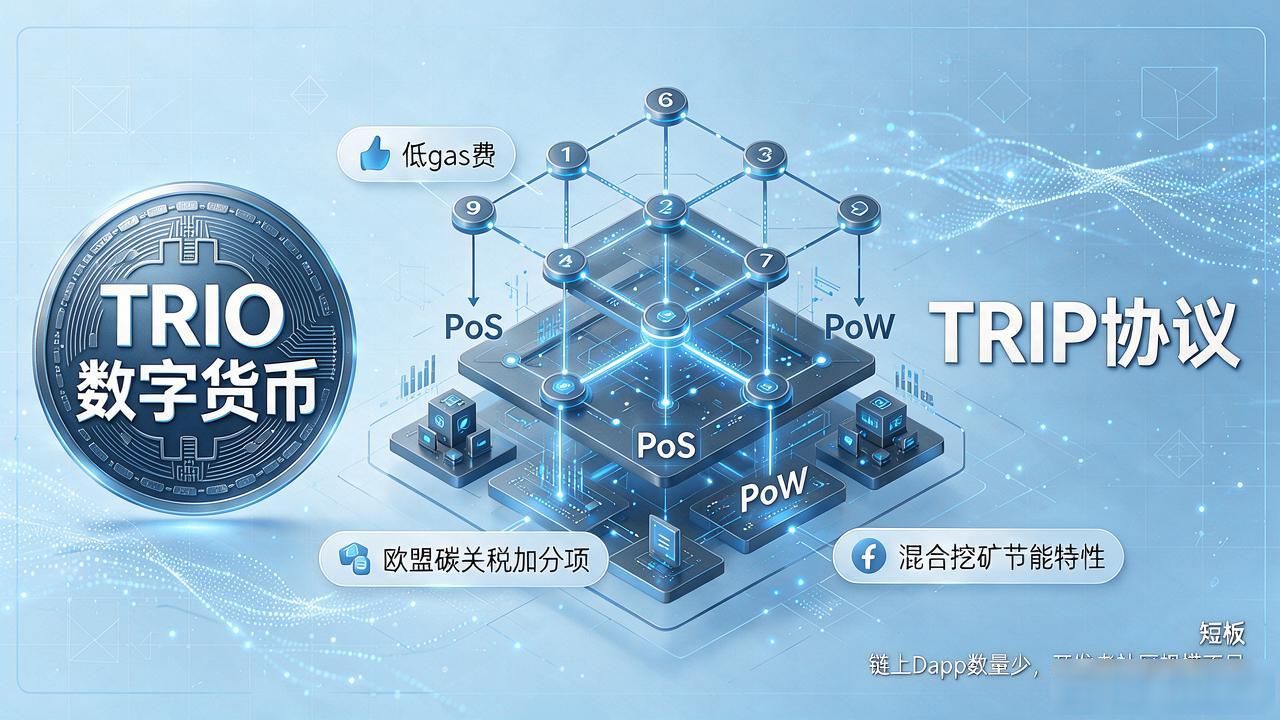 TRIO去中心化方案TRIP协议解析_以太坊Gas费高昂解决方案_TRIO数字货币
