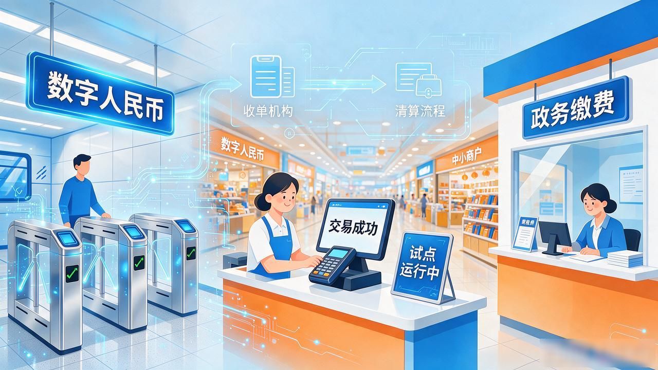 央行数字货币方案怎么落，数字人民币试点里的门道