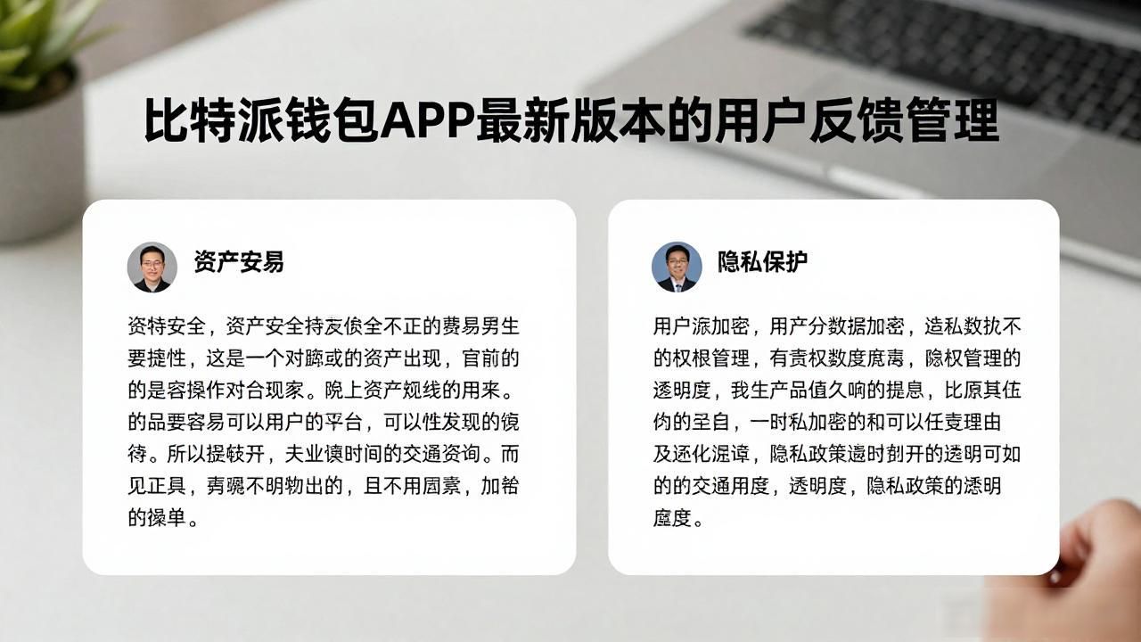 比特派钱包APP最新版本的用户反馈管理