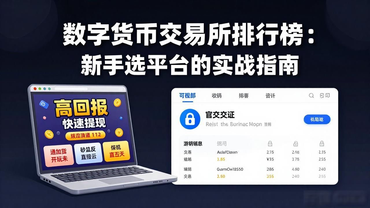 数字货币交易所排行榜：新手选平台的实战指南