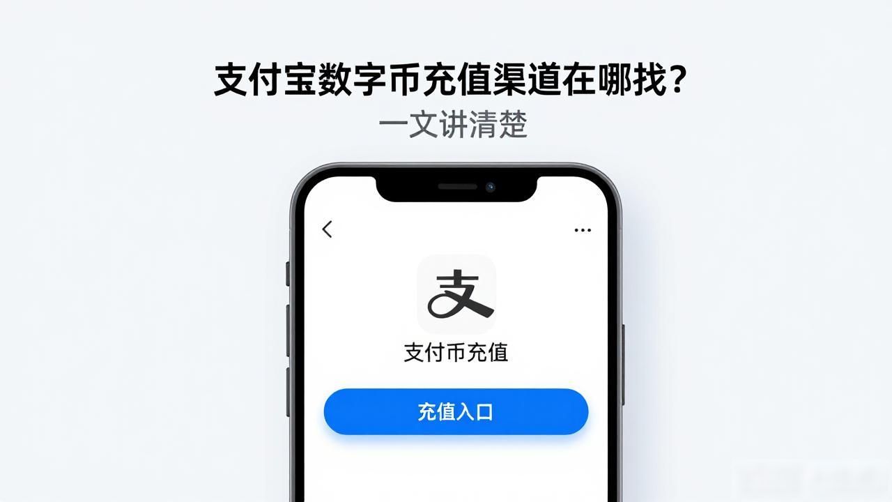 支付宝数字货币充值渠道在哪找？一文讲清楚