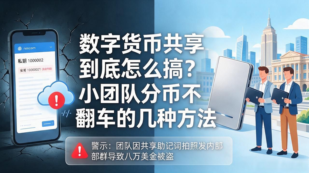 数字货币共享到底怎么搞？小团队分币不翻车的几种方法