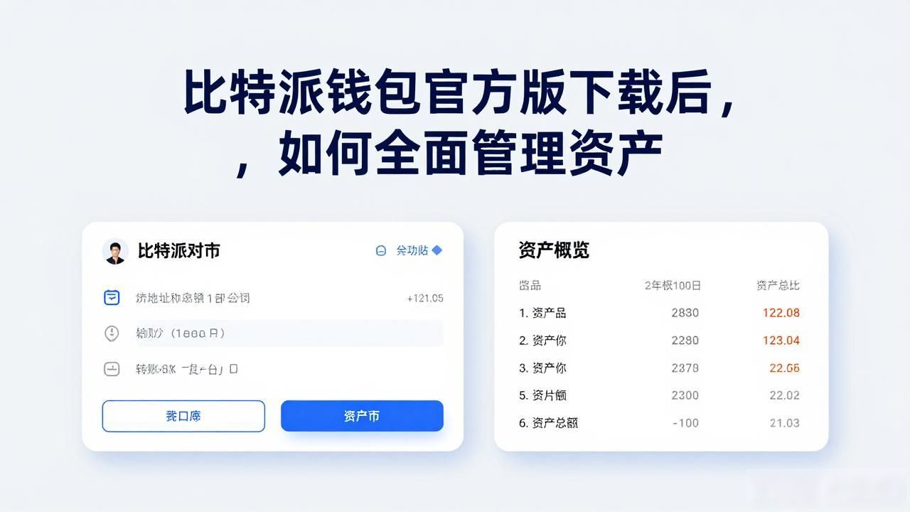 比特派钱包官方版注册_比特派钱包资产管理_如何通过比特派钱包app官方版下载实施全面管理？