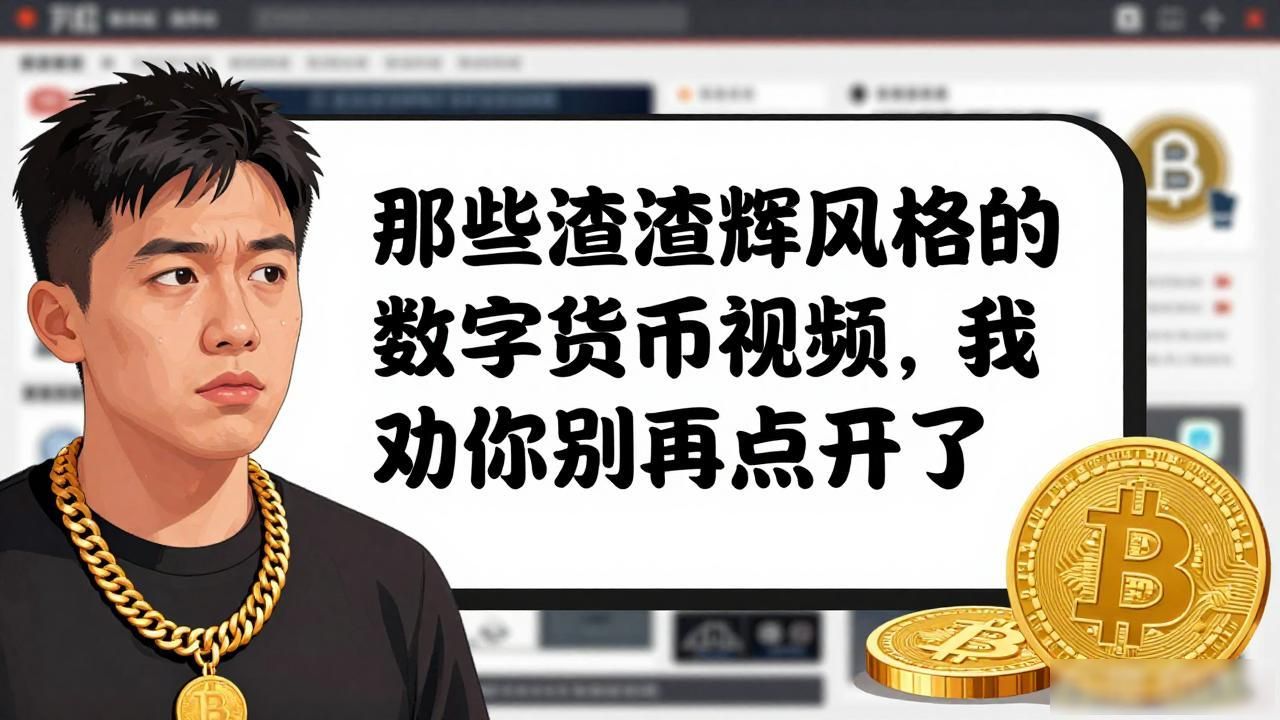 那些渣渣辉风格的数字货币视频，我劝你别再点开了