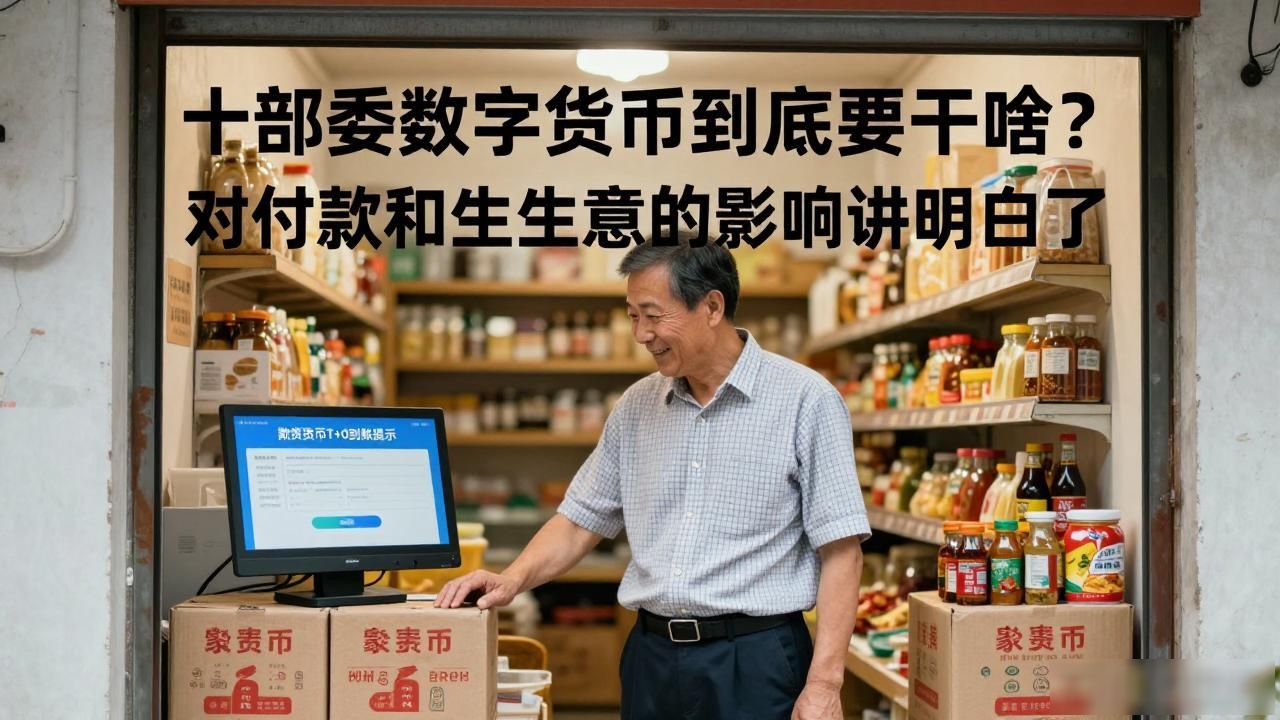 十部委数字货币到底要干啥？对付款和做生意的影响讲明白了