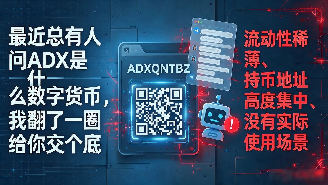最近总有人问ADX是什么数字货币，我翻了一圈给你交个底
