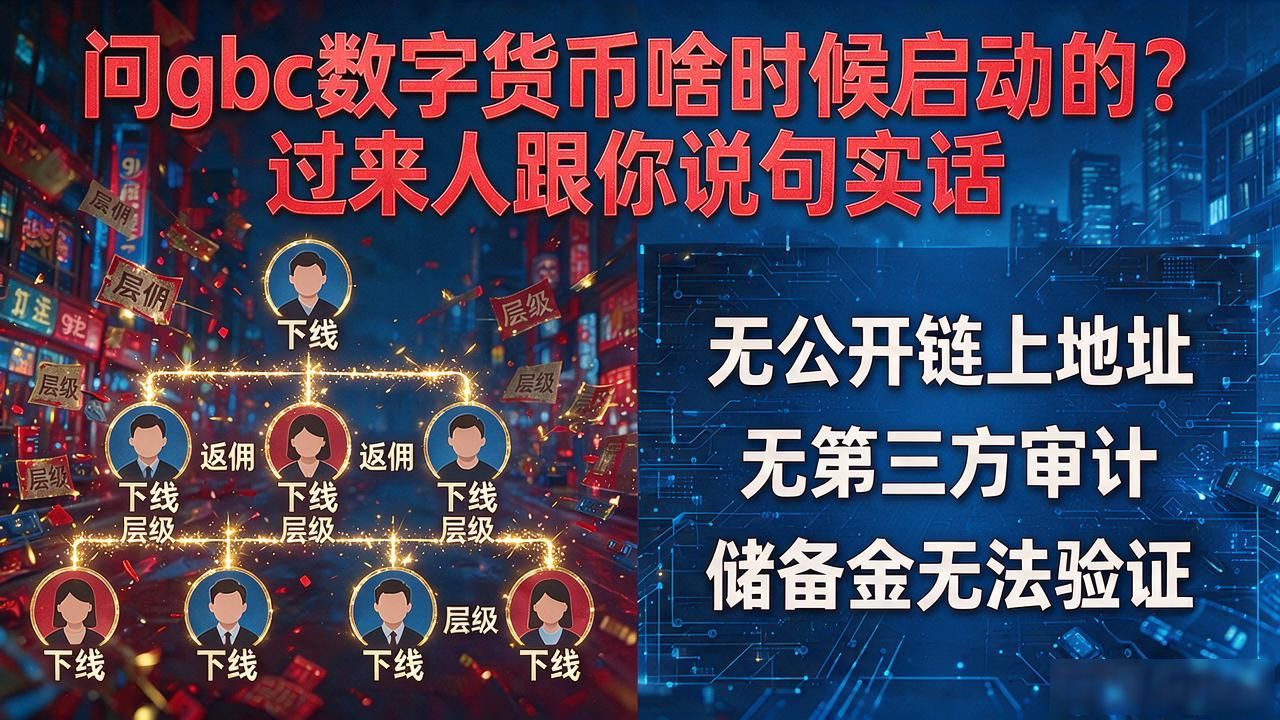 问gbc数字货币啥时候启动的？过来人跟你说句实话