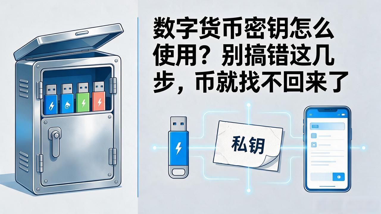 数字货币密钥怎么使用_私钥保管_助记词安全