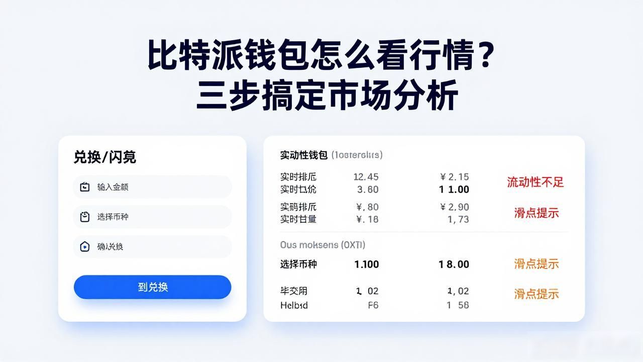 比特派钱包怎么看行情？三步搞定市场分析