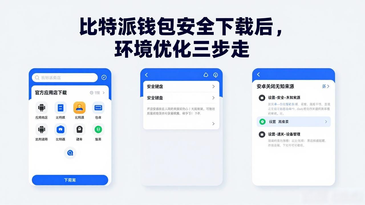 比特派钱包安全下载后，环境优化三步走