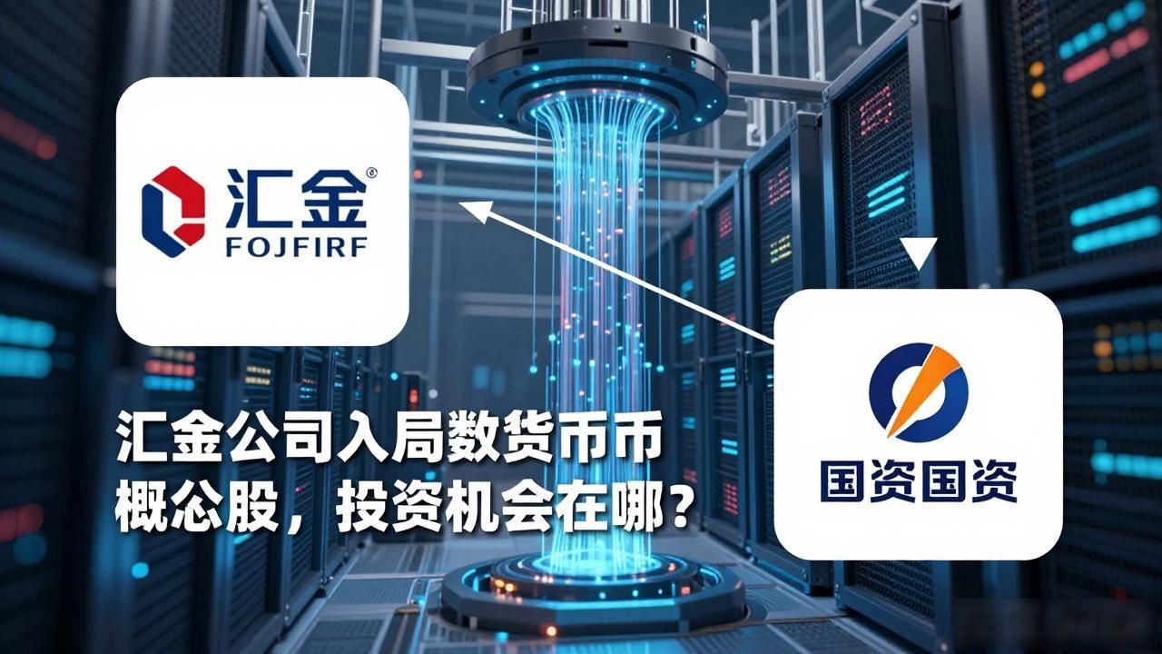 汇金公司投资数字货币_数字货币概念股投资逻辑_汇金数字货币概念公司