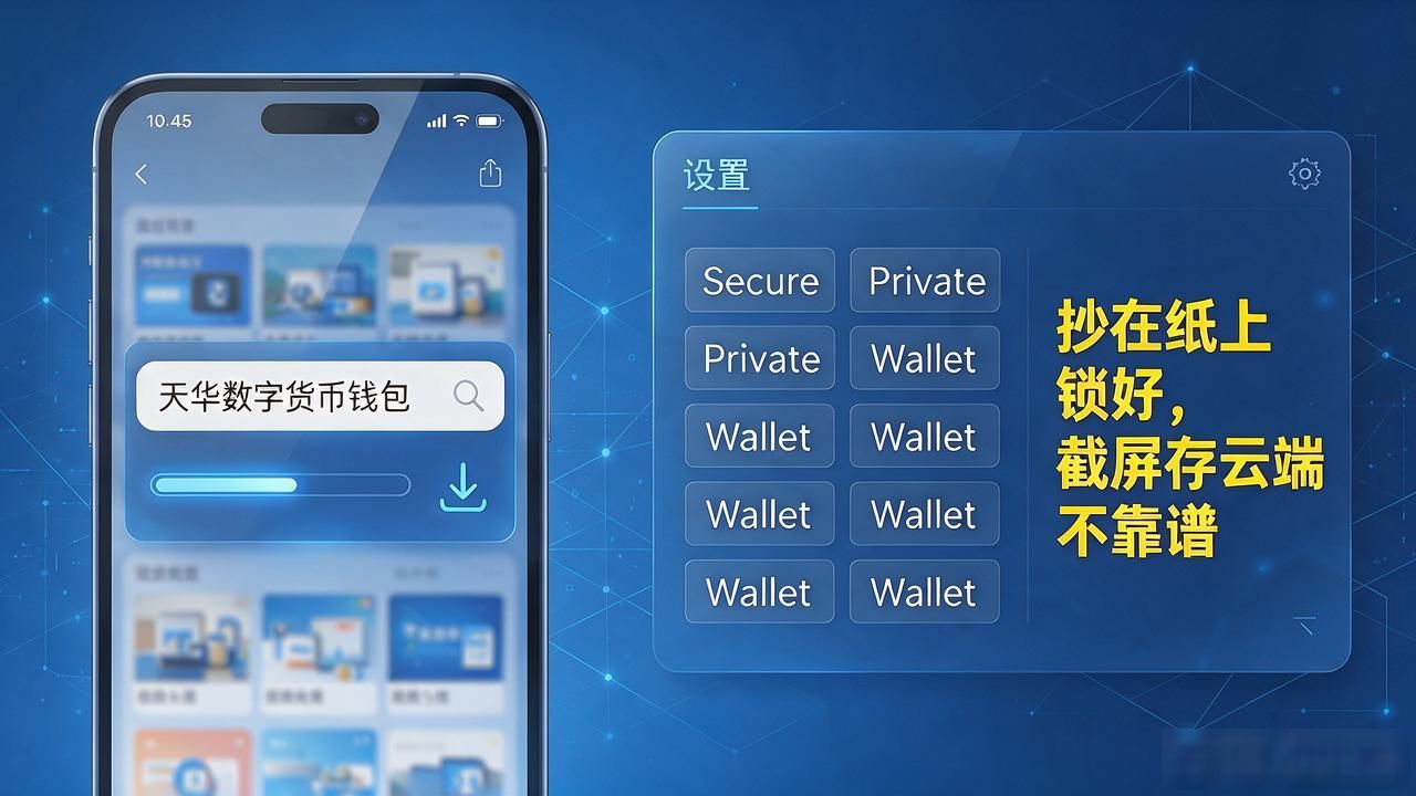 天华钱包官方下载入口_数字货币助记词备份安全指南_天华数字货币钱包在哪