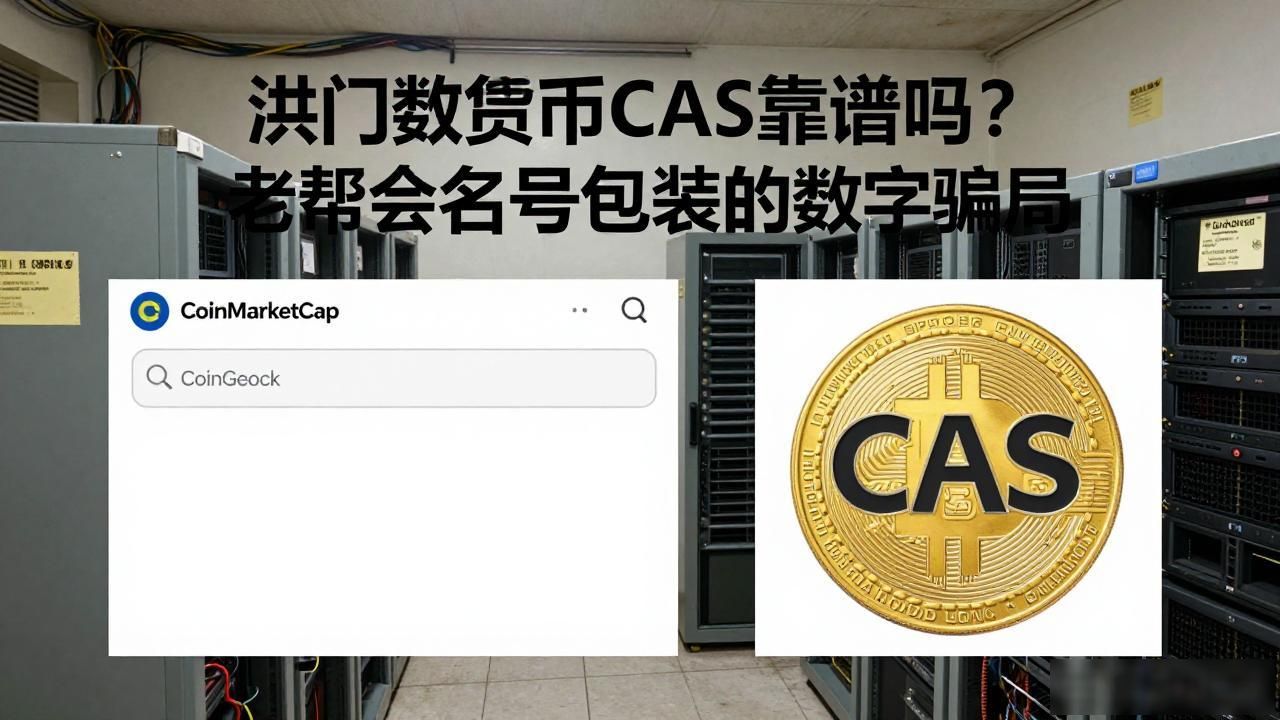 洪门数字货币cas骗局_洪门数字货币cas_洪门cas币投资陷阱